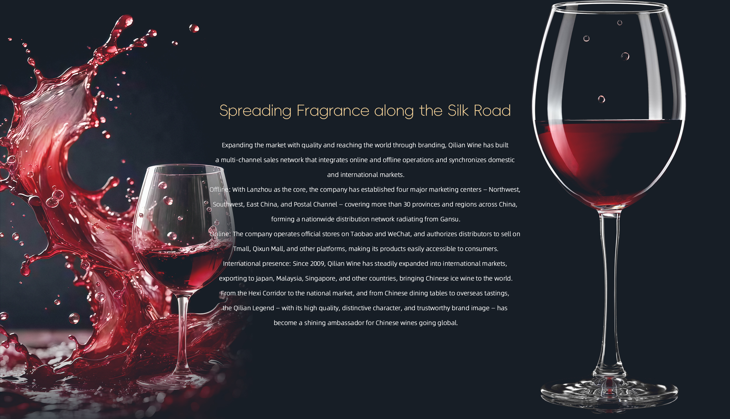 Spreading Fragrance along the Silk Road